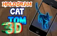 Hologram Cat Tom 3D Screen Shot 1