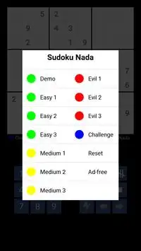 Sudoku Nada Screen Shot 5