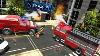 Firefighter - Fire Truck Simulator Screen Shot 0
