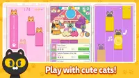 Piano Cat Tiles - การออกแบบห้อง Screen Shot 7