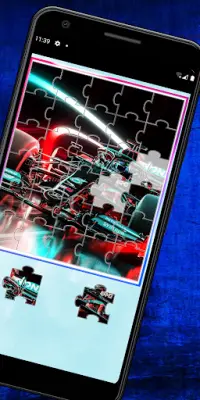 race car Jigsaw puzzle Screen Shot 2