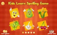 Fruits and vegetables spelling Screen Shot 10