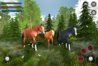 Jungle Horse Family Simulator: Fun Horse Games Screen Shot 1