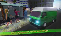 Minibus Simulator 3D Coach Driver Screen Shot 1