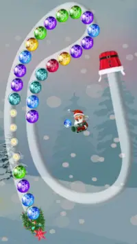 Santa Bubble Shooter Blast Screen Shot 6