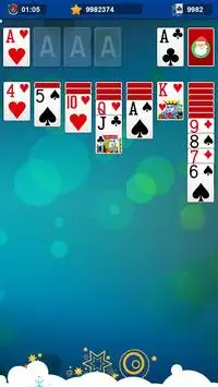 Solitaire 🎄 Screen Shot 2