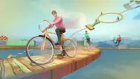 Impossible Bicycle Racing Stunts Pistas 3D Screen Shot 5
