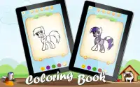 Coloring My Little Pony Screen Shot 4