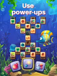 Fish Tiles: mahjong match game Screen Shot 8