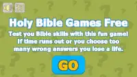 Holy Bible Games Free Screen Shot 0