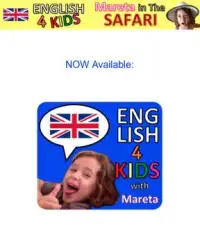 English 4 Kids:Mareta Safari Screen Shot 6