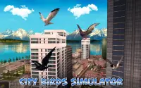 Simulador de pájaros de la ciudad Screen Shot 0