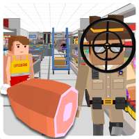 Shop Battle Hit the target with a projectile
