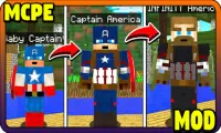 Captain Addon America MCPE - Minecraft Mod Screen Shot 1