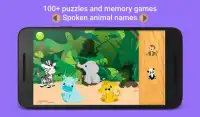 Puzzles for Kids - Animals Screen Shot 0