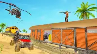 Train Robbery Simulator: FPS Commando Mission Game Screen Shot 1