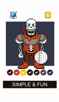 Papyrus Pixel Art Game Screen Shot 4