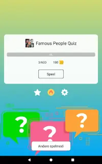 Beroemde mensen: Quiz, Spel Screen Shot 12