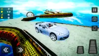 Extreme GT Racing Impossible Sky Ramp New Stunts Screen Shot 17