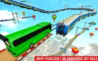 Bus juegos rampa de dobles conducción de autobuses Screen Shot 2