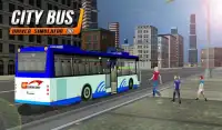Miasto autobus napęd symulator 3D Screen Shot 1