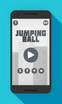 Jumping Ball - endless game Screen Shot 1