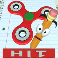 Hit the Fidget Spinner - 3D-Spiel