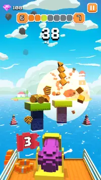 Blocky Tower - Knock Box Balls Ultimate Knock Out Screen Shot 6