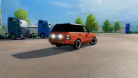 Luxus Prado Jeep Spooky Stunt Parkplatz Rover Screen Shot 1