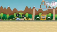 Monster Car: Bumpy Road Screen Shot 6