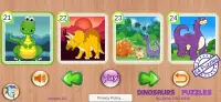 Dinosaur Puzzles & Jurassic Ji Screen Shot 1