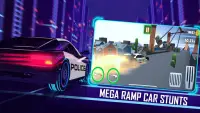 Police Car Stunt: Mega Ramp GT Racing 2020 Screen Shot 0