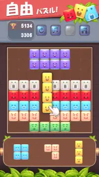 ブロックパズル：人気のパズルゲーム-テトリス-簡単なゲーム Screen Shot 0