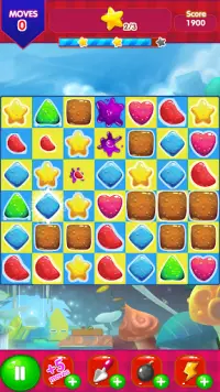 Gummy Sweet Jellies Mash Screen Shot 2