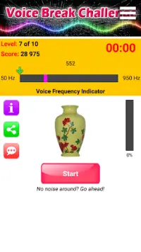 Voice Break Challenge Bruch Glas mit deiner Stimme Screen Shot 5