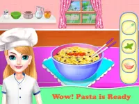 Pasta Pagluluto kahibangan: Kitchen Game Screen Shot 4