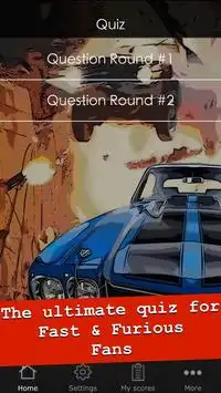 Quiz for Fast and Furious Screen Shot 0