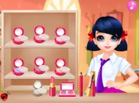 Dress up games for girls - Ladybu Back to School Screen Shot 0