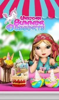 Rainbow Unicorn Ice Cream Maker! Fantasy Desserts Screen Shot 4