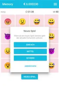 Emoji-Memory - kostenlos spielen & Geld verdienen Screen Shot 4