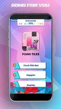 🎹 Marshmello - Piano Tiles Screen Shot 0