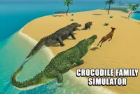 krokodil familie simulator 2021 Screen Shot 0