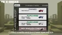एक्स-रेसर स्पेस 3 डी गेम Screen Shot 2