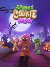 Spooky Cookie Party : Sweet Blast Puzzle Games Screen Shot 6