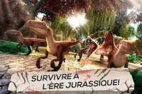 Dinosaure Jurassique - 3D Simulateur de Courses Screen Shot 0