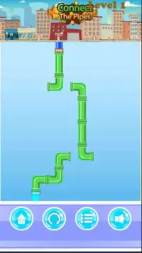 Connect the pipes - Brain challenging puzzle game Screen Shot 4