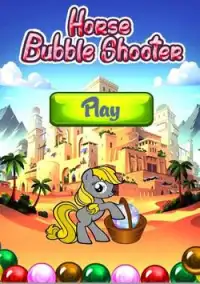 Horse Bubble Shooter Screen Shot 0