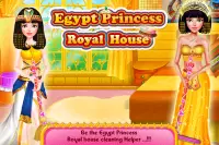 Ehipto Princess Royal House Paglilinis ng mga laro Screen Shot 0