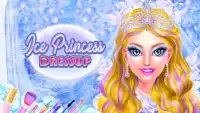 Winter Princess Pretty Girl: Makeup Salon Game Screen Shot 0
