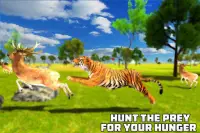 Tiger Simulator: Animal Family Survival Game Screen Shot 11